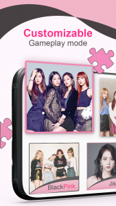 اسکرین شات 1 بازی BlackPink Jigsaw Puzzle Game