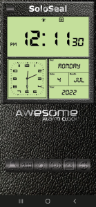 اسکرین شات 6 برنامه Awesome Alarm Clock