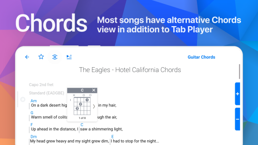 اسکرین شات 5 برنامه Songsterr Guitar Tabs & Chords
