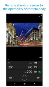 اسکرین شات 2 برنامه Sony | Imaging Edge Mobile