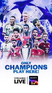 اسکرین شات 1 برنامه Sony LIV: Sports & Entmt