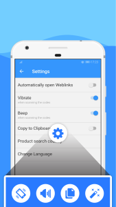 اسکرین شات 7 برنامه QR Code Scanner - WeScan