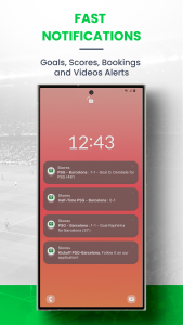اسکرین شات 3 برنامه SKORES - Live Soccer Scores