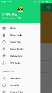 اسکرین شات 2 برنامه X VPN Pro