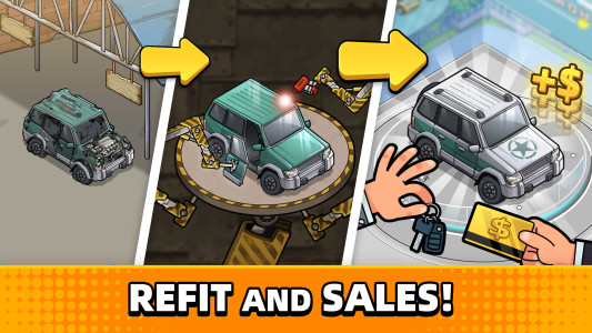 اسکرین شات 1 بازی Used Car Tycoon Game