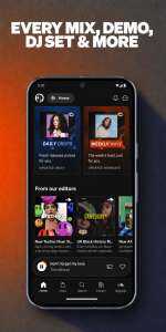 اسکرین شات 3 برنامه SoundCloud: The Music You Love