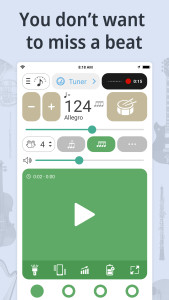 اسکرین شات 3 برنامه Tuner & Metronome