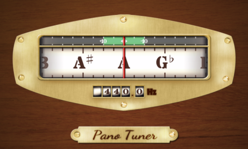 اسکرین شات 1 برنامه Pano Tuner - Chromatic Tuner