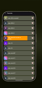 اسکرین شات 2 برنامه Hawk Sounds