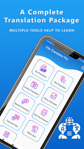 اسکرین شات 1 برنامه File Translator : PDF Translat