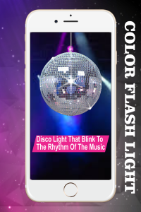 اسکرین شات 2 برنامه Color Flash Light 2018