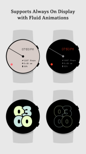 اسکرین شات 6 برنامه Muviz Watch Faces Collection