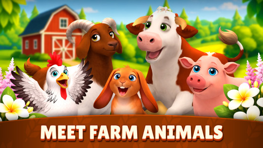 اسکرین شات 1 بازی Animal Farm Life: Town Farming