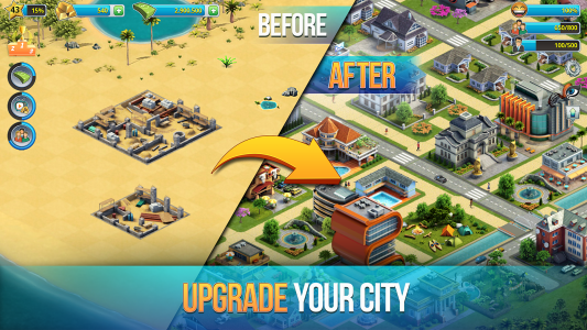 اسکرین شات 2 بازی City Island 3 - Sim Builder
