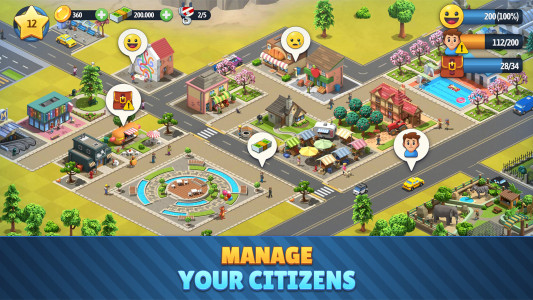 اسکرین شات 6 بازی City Island 6: Building Town
