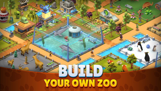 اسکرین شات 2 بازی Zoo Island: Wild Family Park