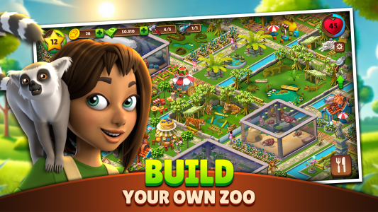 اسکرین شات 2 بازی Zoo Life: Animal Park Game Fun