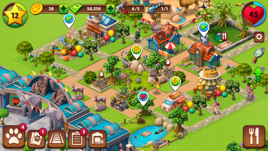 اسکرین شات 8 بازی Zoo Life: Animal Park Game Fun