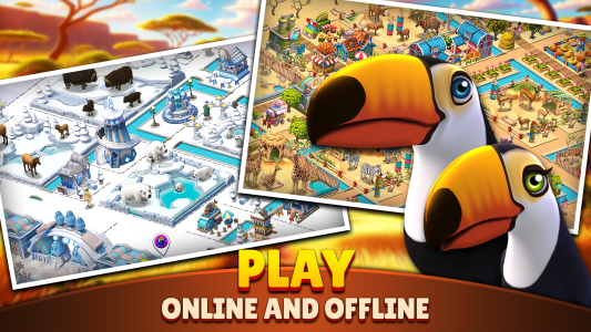اسکرین شات 5 بازی Zoo Life: Animal Park Game Fun