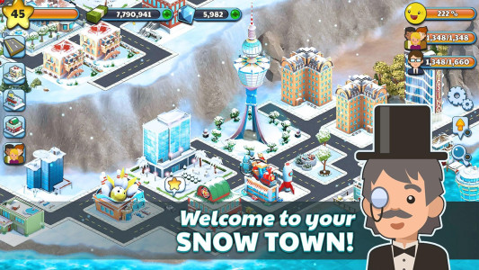 اسکرین شات 2 بازی Snow Town - Ice Village City
