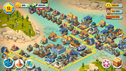 اسکرین شات 8 بازی Cozy Town: Design a City Sim