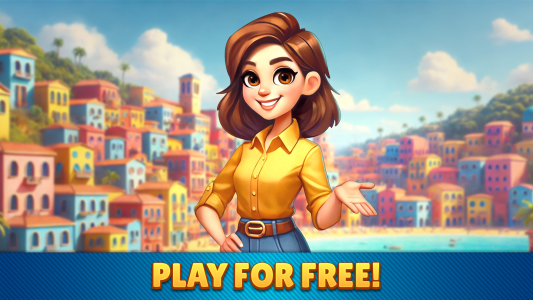 اسکرین شات 1 بازی Cozy Town: Design a City Sim