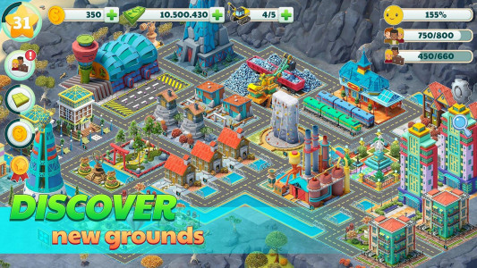 اسکرین شات 3 بازی Town City - Village Building S