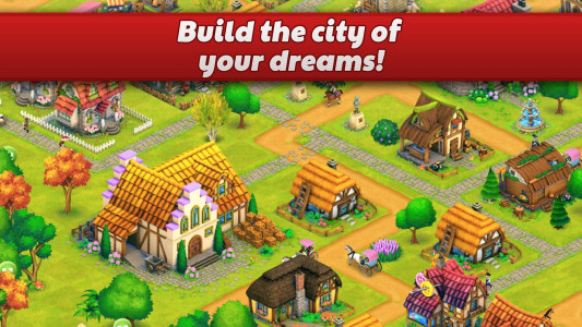 اسکرین شات 2 بازی Town Village: Farm Build City