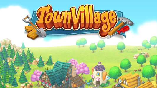 اسکرین شات 1 بازی Town Village: Farm Build City