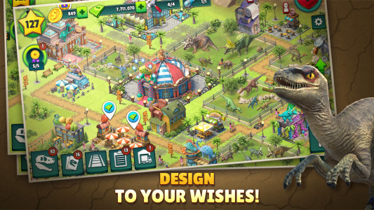 اسکرین شات 5 بازی Jurassic Dinosaur: Dino Game