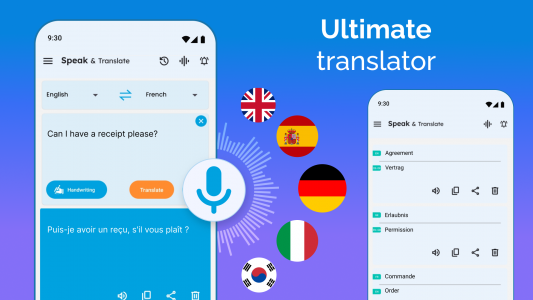 اسکرین شات 7 برنامه Speak and Translate Languages