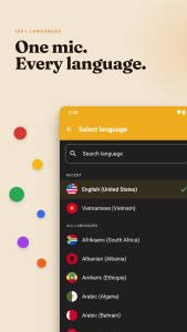 اسکرین شات 2 برنامه SNotes: Voice & Speech to Text