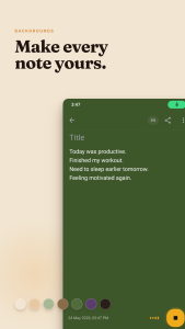 اسکرین شات 5 برنامه SNotes: Voice & Speech to Text