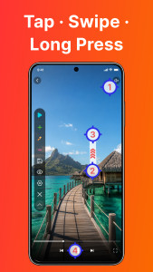 اسکرین شات 4 برنامه Auto Click - Automatic Clicker