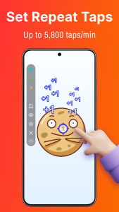 اسکرین شات 2 برنامه Auto Click - Automatic Clicker