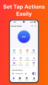 اسکرین شات 5 برنامه Auto Click - Automatic Clicker