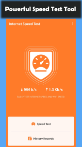 اسکرین شات 1 برنامه Speed Test - Test WiFi Speed