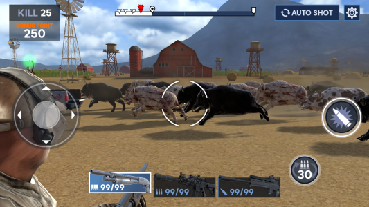 اسکرین شات 2 بازی Heli Hog Hunt - Sniper Game