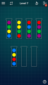 اسکرین شات 1 بازی Balls Puzzle - Sort Color