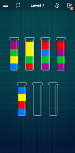 اسکرین شات 3 بازی Water Sort Puzzle - Color Game