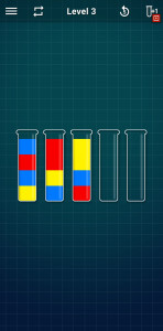اسکرین شات 1 بازی Water Sort Puzzle - Color Game