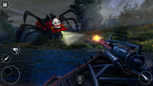 اسکرین شات 2 بازی Scary Spider Monster Train Cho