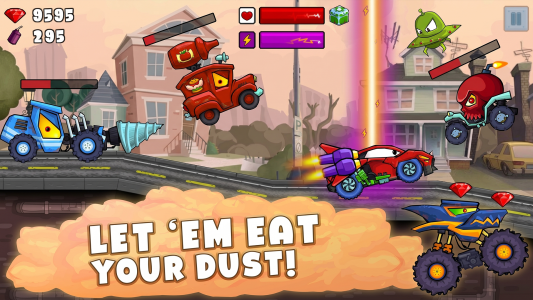 اسکرین شات 3 بازی Car Eats Car 2: Car Racing