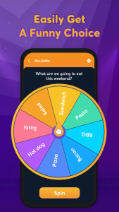 اسکرین شات 2 برنامه Spin The Wheel Random Roulette