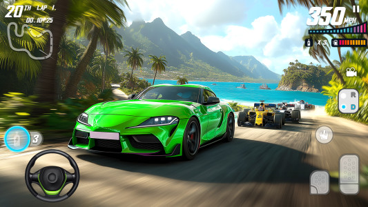 اسکرین شات 1 بازی Racer Reborn: Car Racing Games