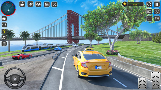 اسکرین شات 4 بازی Offroad City Taxi Game Offline