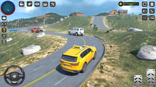 اسکرین شات 2 بازی Offroad City Taxi Game Offline