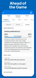 اسکرین شات 4 برنامه Superfan Sports Pro Basketball