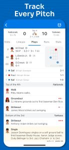 اسکرین شات 3 برنامه Superfan Sports: MLB Baseball