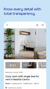 اسکرین شات 3 برنامه Spotahome: Online rentals